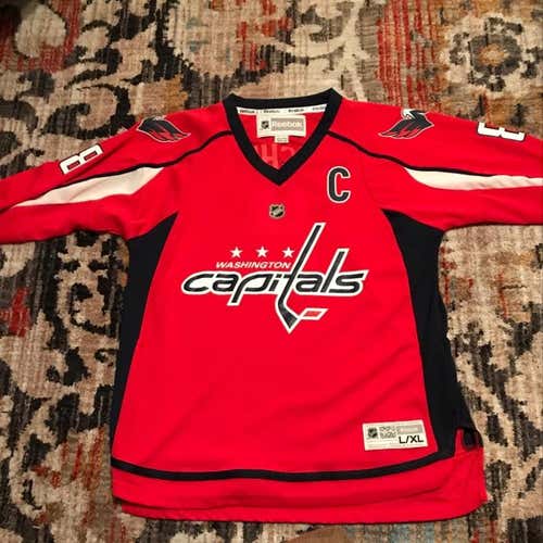 Alex Ovechkin Capitals Home Jersey