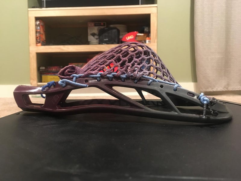 Gray Nike vapor lt with a custom fade dye and throne waxed mesh