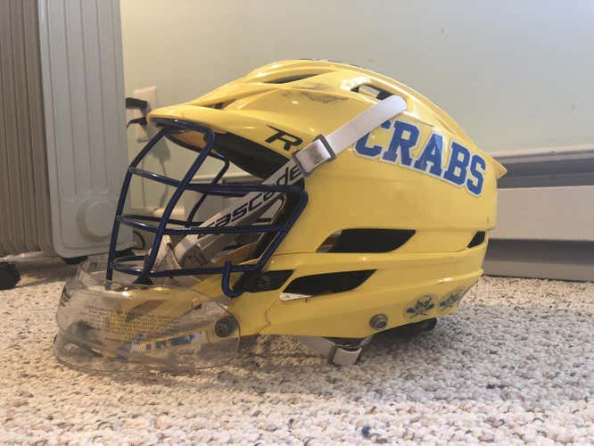 2017 Crabs Lacrosse Issued Team Helmet