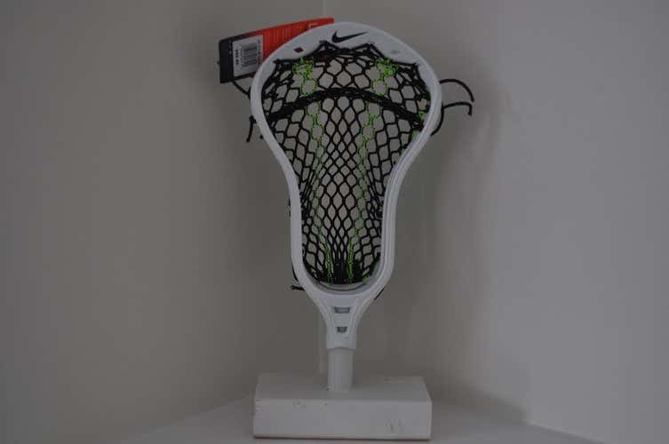 Brand New Nike Lakota U with LE black with neon green striker hero 2.0