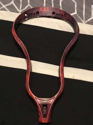 Maverick flight with red crackle dye