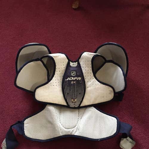 Jofa 8k Shoulder Pads Sr. Large With Gloves