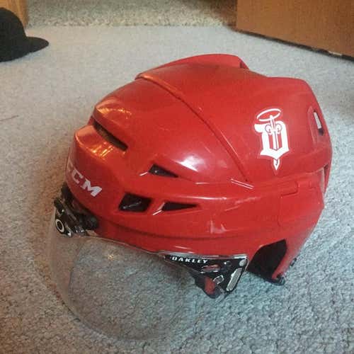 Dubuque Fighting Saints Pro Stock CCM Helmet