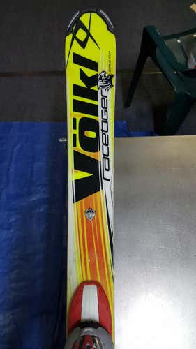 Volkl Junior 130cm Slalom Race Ski with 7 din binding