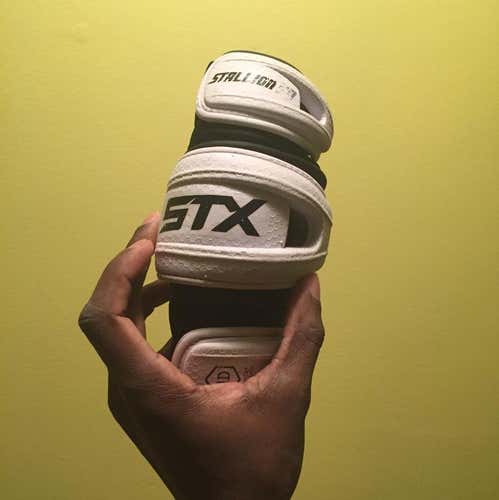 STX White Stallion Arm Pads