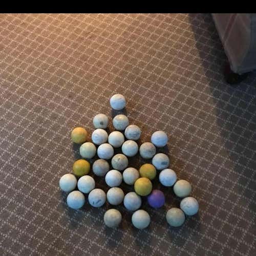 34 Lacrosse Balls