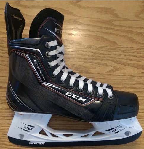 CCM Jetspeed Senior Size 7 Black Edition Like New