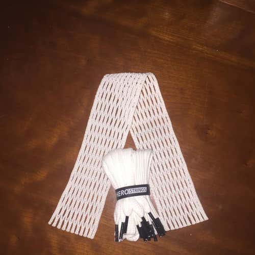 ECD Hero Mesh (white) With Hero String Kit (white)