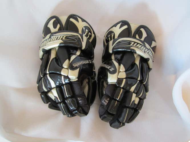 Used Warrior Goalie Gloves - SuperFreak II, Size 13