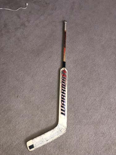 WARRIOR ABYSS 26 HEEL LIE 14 TUUKKA RASK PRO STOCK GOALIE STICK