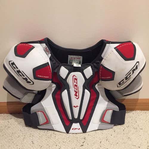 Barley Used CCM Vector Shoulder Pads