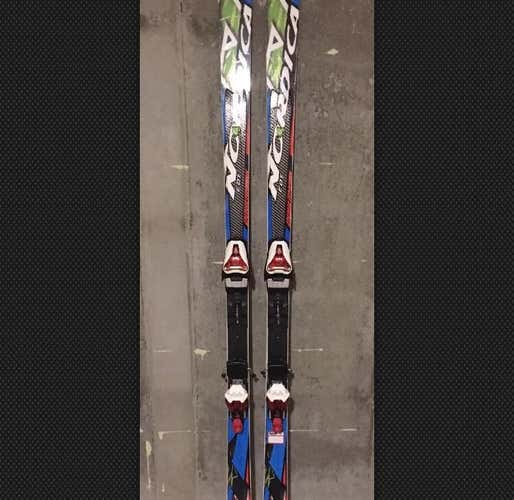 Nordica Dobermann GS WC Skis (188cm) With Marker Bindings