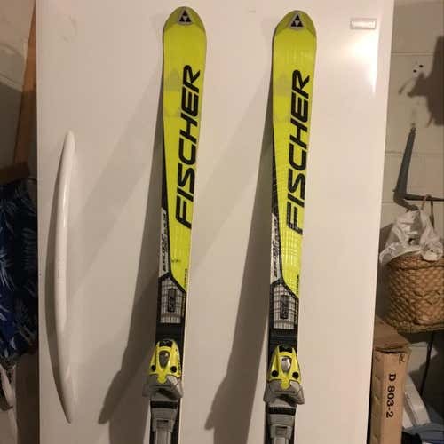 Fischer 183cm RC4 Giant Slalom Race Skis
