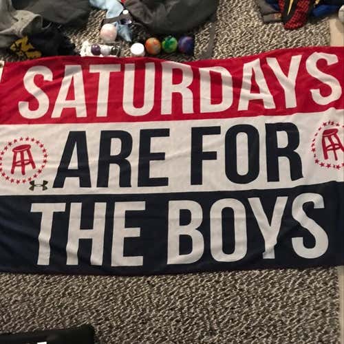 Saturdays Are  For The Boys Flag