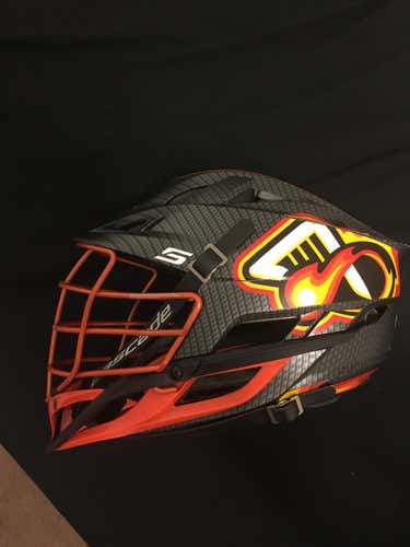 Game worn Atlanta Blaze Cascade S Helmet