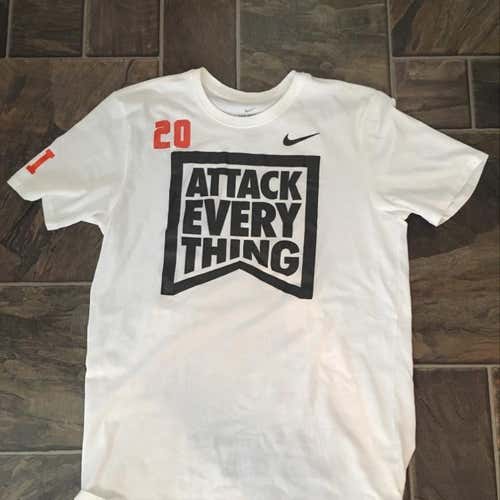 Syracuse Lacrosse Team Issued NCAA Tournament Shooting Shirt