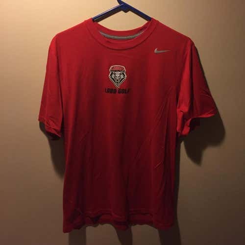 University Of New Mexico Lobo Gold Shirt Nike Dry Fit