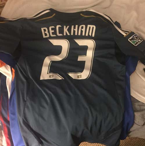 LA Galaxy David Beckham Authentic Jersey