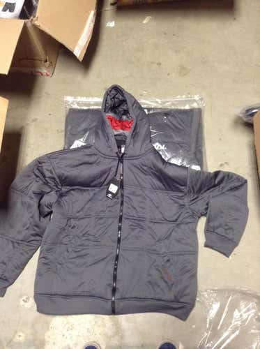 New Easton Adult Power Therm Large Charcoal Jacket