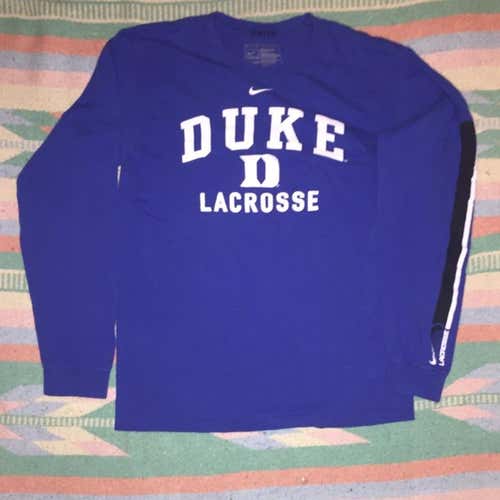 Nike Duke Blue Devils Lacrosse LS T-Shirt
