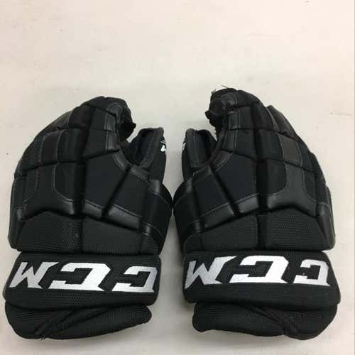 All Black CCM Gloves