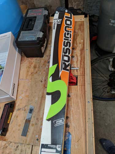 Rossignol Radical WC FIS Slalom Skis (165cm, R13) + BINDINGS - Used