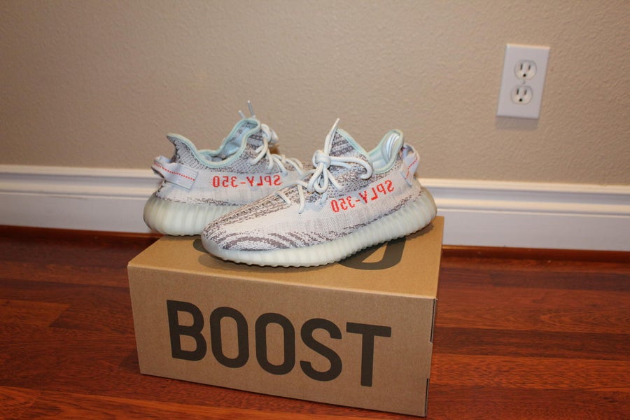 BN Blue Tint Yeezy Boost 350 V2 Size 8 (100% Legit)