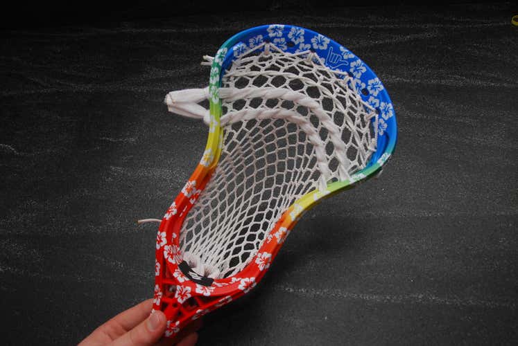 New StringKing Mark 2V Head dyed with a floral dye and strung with StringKing 4s