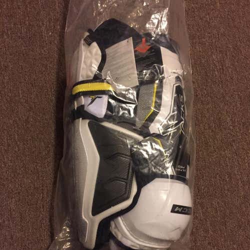 New CCM 15" Sr Tacks Pro Shin guards