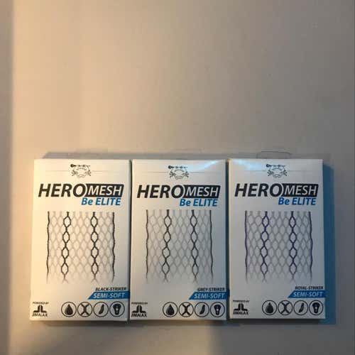 3 Pieces of OG Hero Mesh for @9wheelerlax9