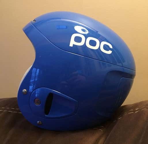 Good Condition POC Skull X Helmet (Blue)