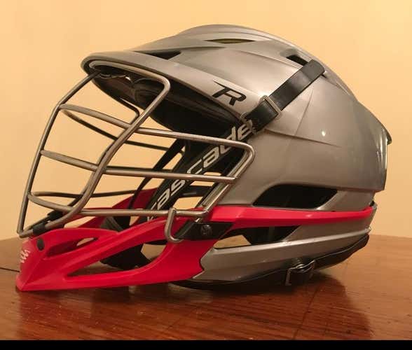PRICE DROP!!! - Silver Cascade R with Red Chin