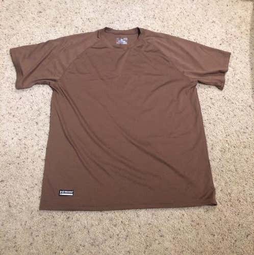 Under Armour Tactic Performance Shirt - Brown