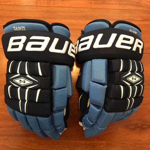 New Bauer Nexus 1000 4 Roll Hockey Glove Size 14