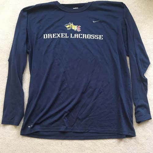 Drexel Lacrosse Long Sleeve Shirt