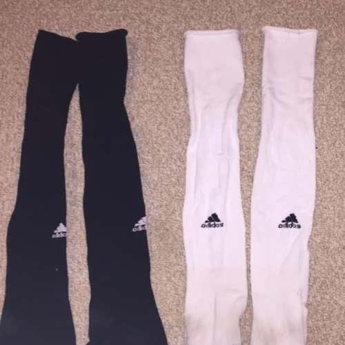 Adidas Nike Large Soccer Socks Two Pairs