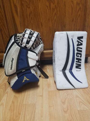 Vaughn Goalie Glove & Blocker - Intermediate