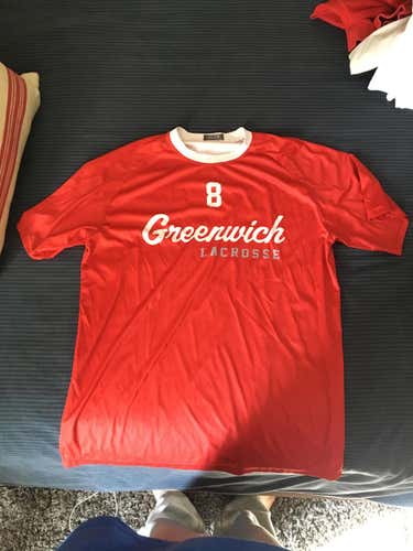 2017 Greenwich Lacrosse Red Shooter Shirt