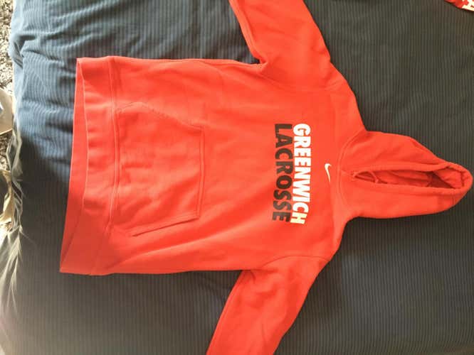 New Nike Greenwich Lacrosse Sweatshirt Size L