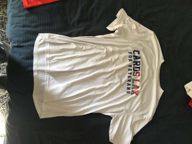 New Lax For Veterans Lacrosse T-Shirt, Sizes L and XL