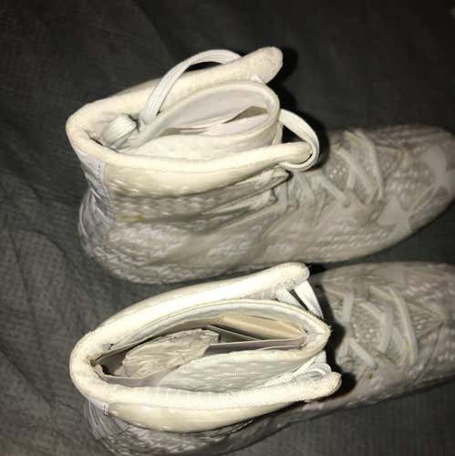 BN UA Highlight MC Cleat (Size 12, White)
