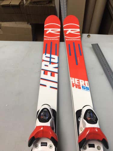 New 2018 Rossignol Hero GS Pro 158  Jr Race Skis with Bindings
