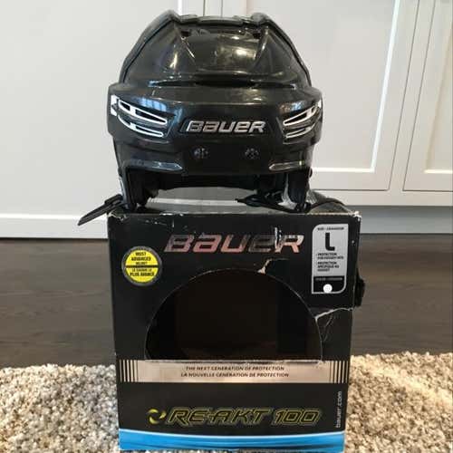 New REAKT 100 Bauer Helmet