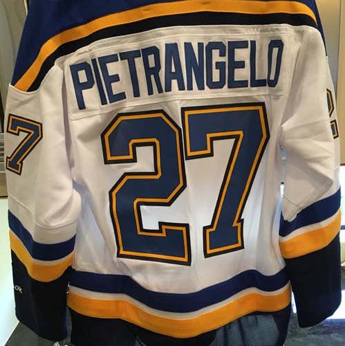 Alex Pietrangelo St Louis Blues Reebok Away Small