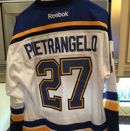 Alex Pietrangelo St Louis Blues Reebok Away Jersey Large