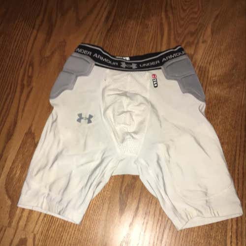 White Under Armour Football Pants