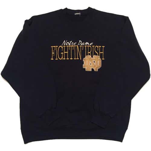 Vintage Notre Dame Crewneck Sweatshirt