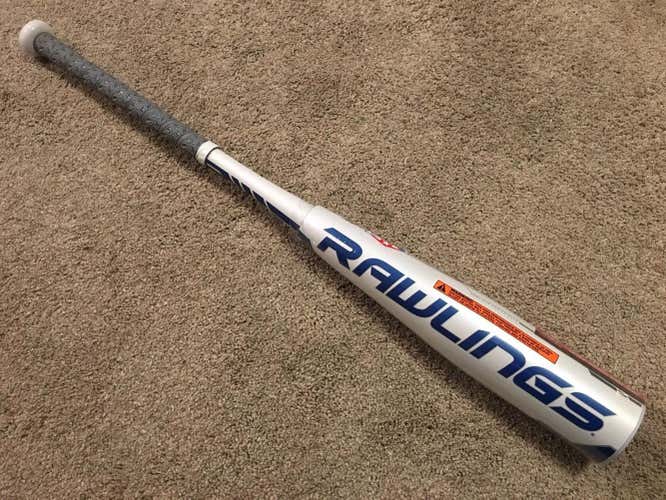 2018 Rawlings Velo Composite -12 Baseball Bat ~ UT8V12 ~ USSSA Stamp w/ 2 3/4" barrel 27/15