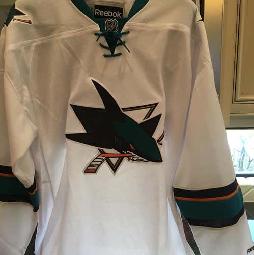 San Jose Sharks Reebok Away Jersey Medium