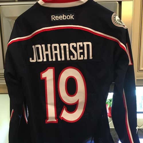 Ryan Johansen Columbus Blue Jackets Reebok Home Jersey Small
